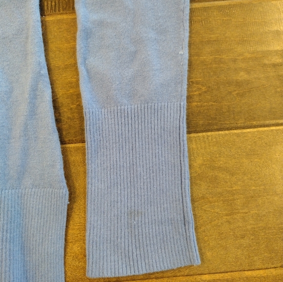 LILLY PULITZER Women's blue tan colorblock Pullover Sweater - S - Picture 12 of 12